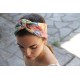 Bandeau twist motifs pastel